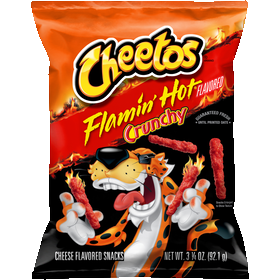 Cheetos® Crunchy Flamin' Hot® Cheese Flavored Snacks