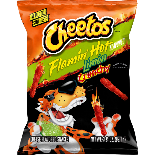 Cheetos® Crunchy Flamin' Hot® Limon Cheese Flavored Snacks