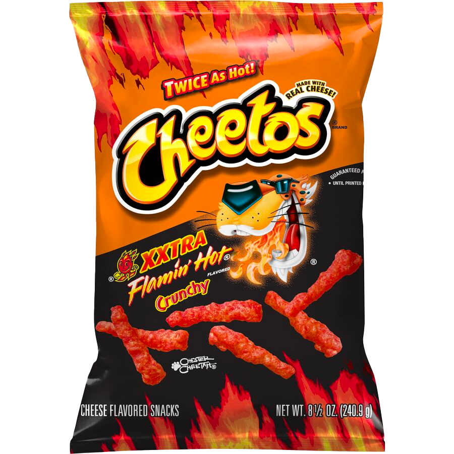 Chetos Xtra flamin Hot - Sabritas Count : 20