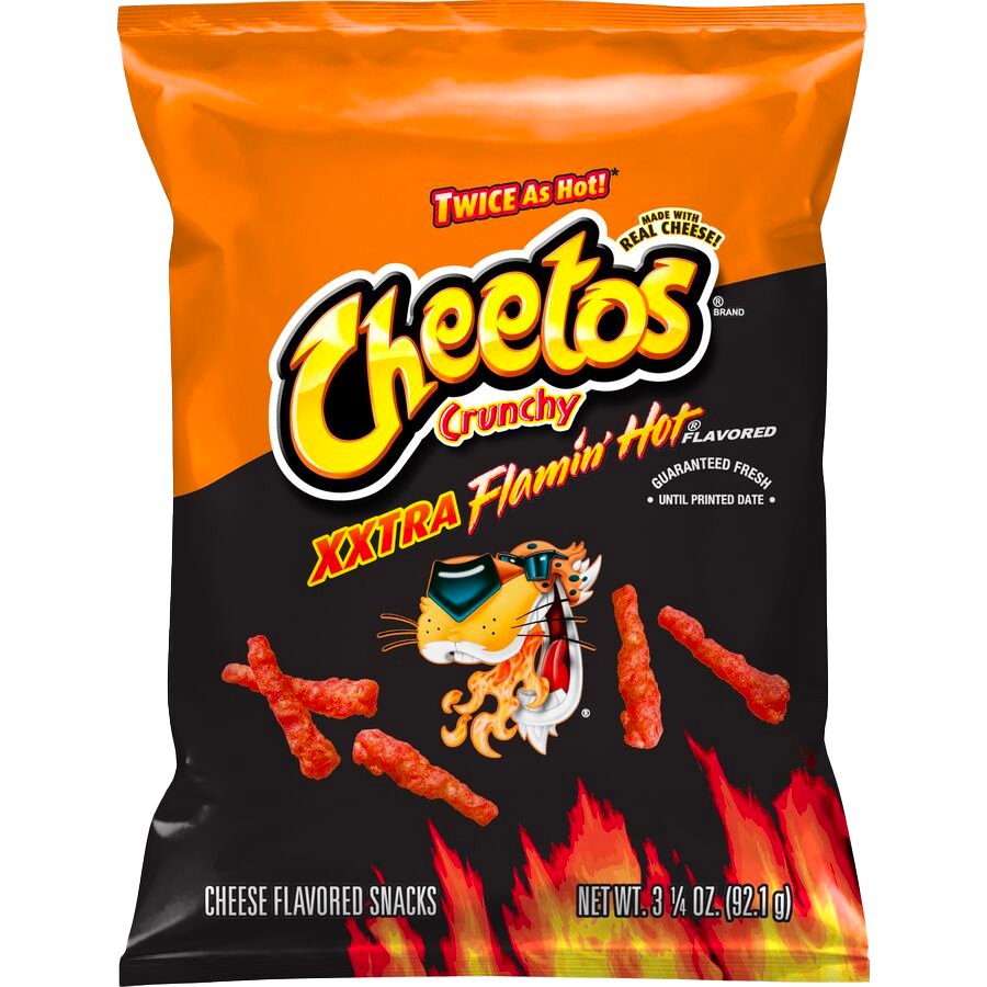 Cheetos Crunchy Cheese Flavored Snacks 2 oz. - 64/Case